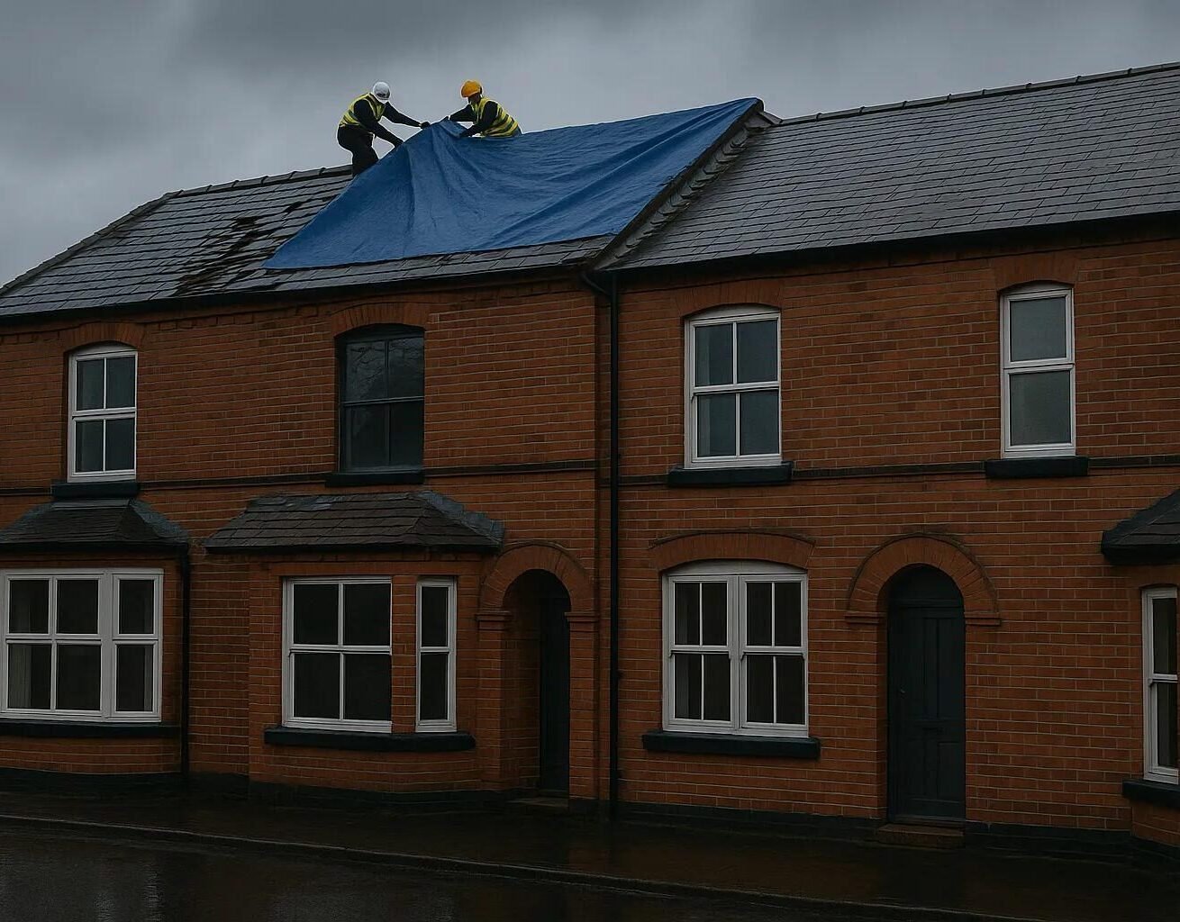 signs of emergency roofing