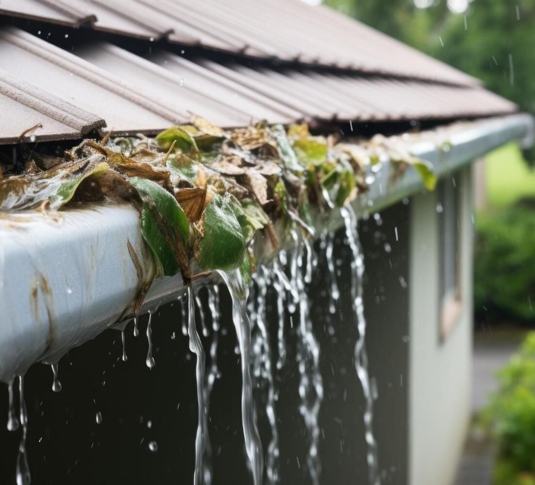 guttering failure in chiswick